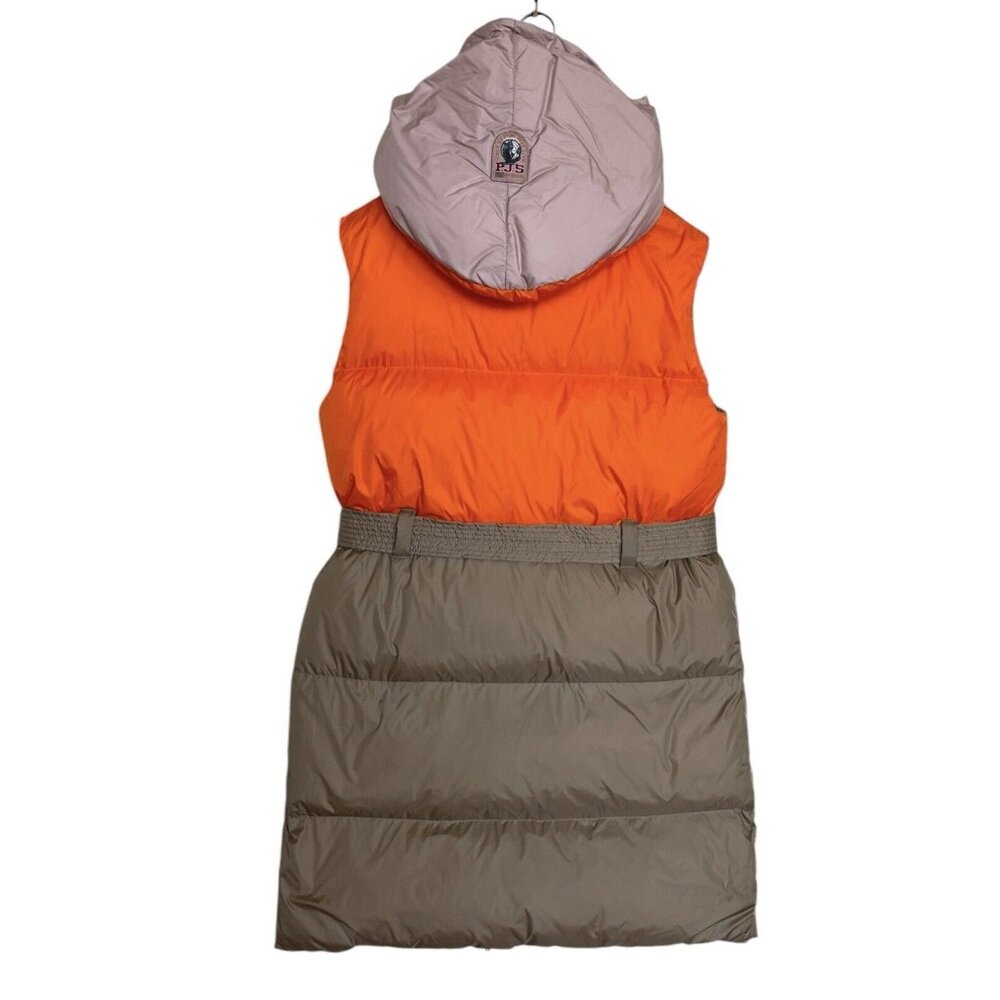 Jada Parajumpers Vest Womens Size Medium M Puffer Down Colorblock Tribes - Picture 6 of 16